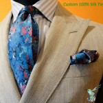 Men′s Printed Silk Tie 100% Silk Tie with Custom Logo MIC586622553