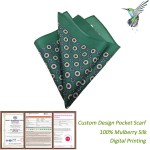 China Printing Silk Scarf Factory Wholesale High Quality Pocket Scarf Men MIC3750592812