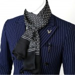 Double Layer Winter Digital Printed Men Oblong Silk Scarf MIC138054723