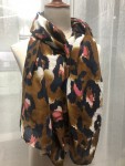 Leopard Print Design Custom Wool Like Scarf MIC3220651515